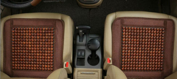Wooden Bead Car Seat Cushion