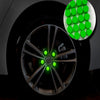 Silicone Wheel Nuts Covers Cap Glow