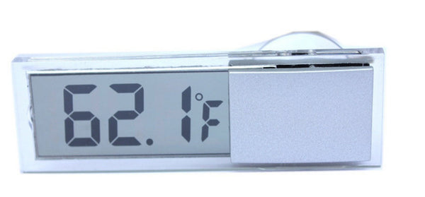 Electronic Liquid Transparent Sucker LCD Thermometer