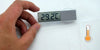 Electronic Liquid Transparent Sucker LCD Thermometer