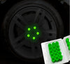 Silicone Wheel Nuts Covers Cap Glow