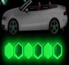 Silicone Wheel Nuts Covers Cap Glow