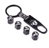 Stainless Steel Tyre Rims Tire Air Caps Cover